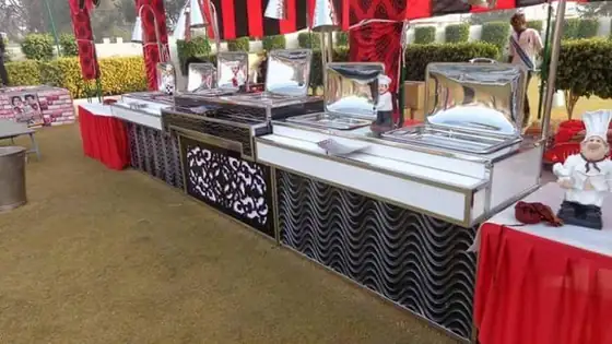 Buffet setup